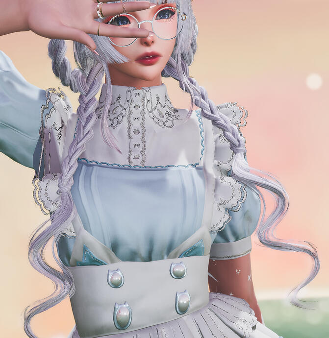 breezy tea time - Infinity Nikki port for Saki